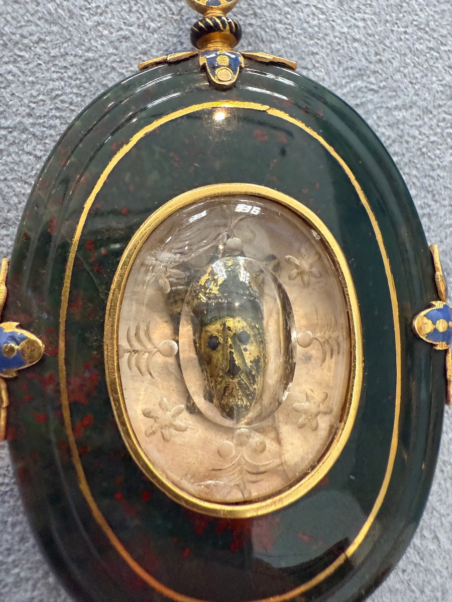 Double-sided Florentine Devotional Pendant – Late 16th / Early 17th Century-photo-4
