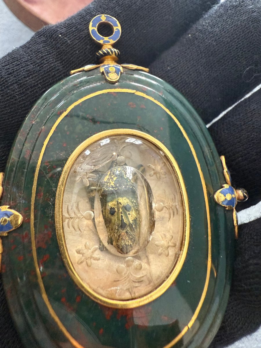 Double-sided Florentine Devotional Pendant – Late 16th / Early 17th Century-photo-4