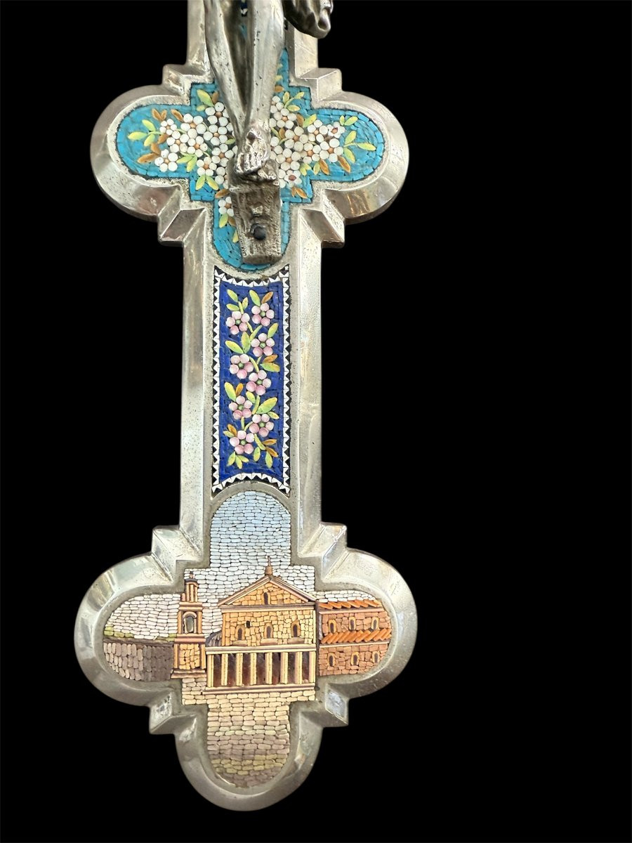 Crucifix With Micromosaics-photo-2