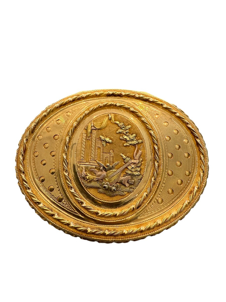Gold Snuffbox, France, Louis XVI Period (ca. 1780–1790)
