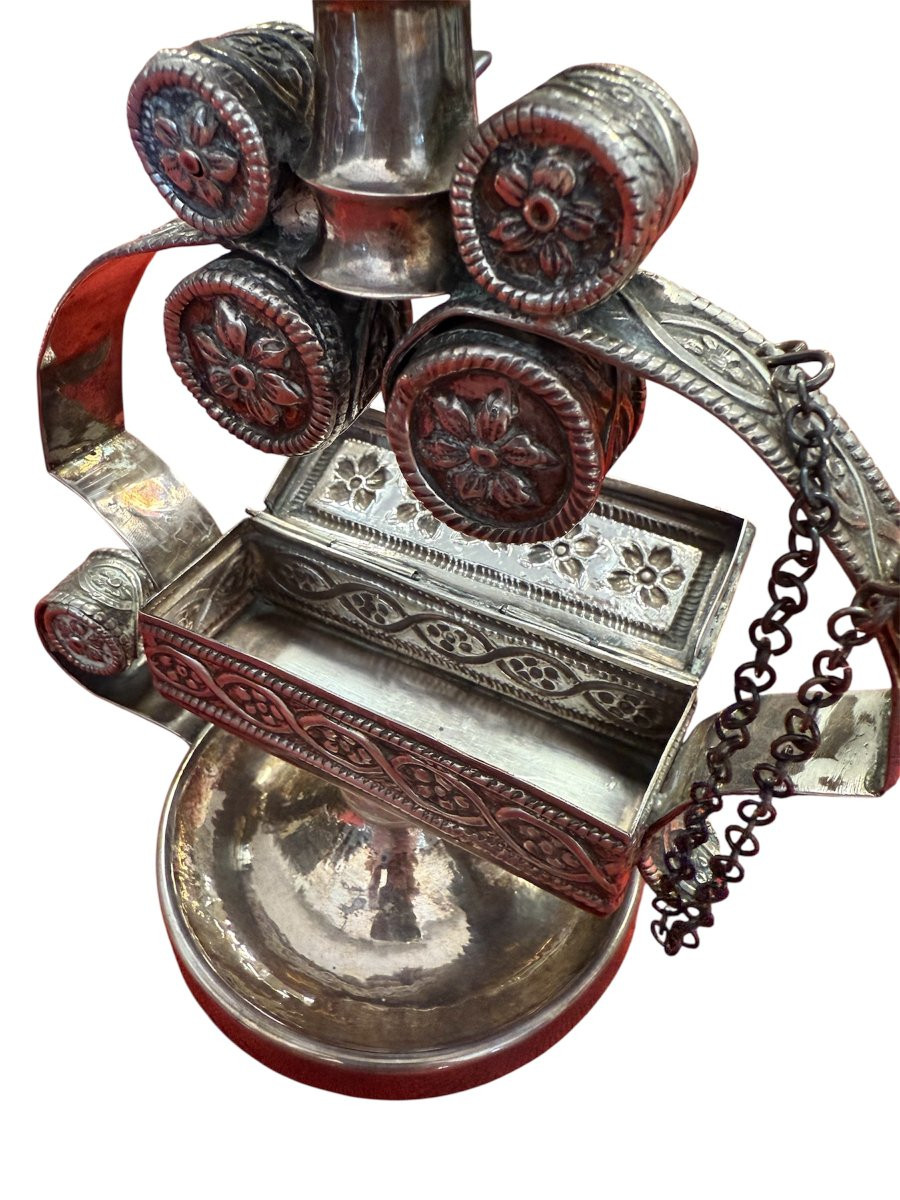 Briquet rituel juif en argent-photo-1