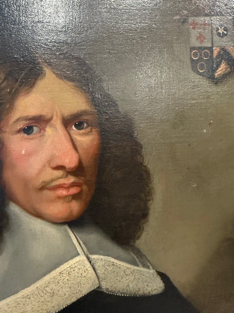 Portrait Of A Gentleman With Coat Of Arms-photo-3