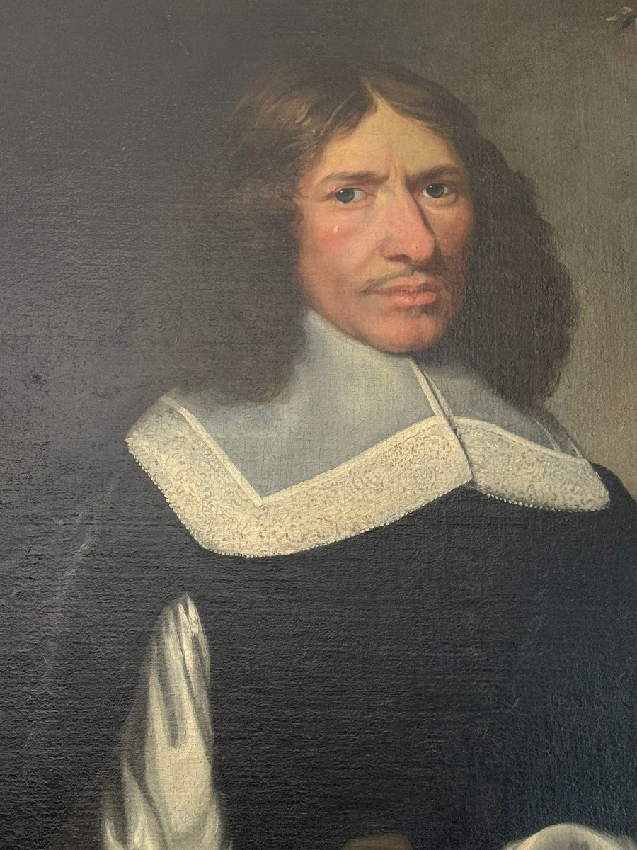 Portrait Of A Gentleman With Coat Of Arms-photo-1
