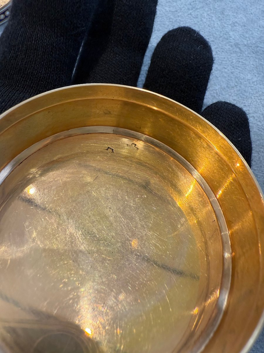 Gold And Enamel Snuffbox, Paris 1774–1777-photo-4