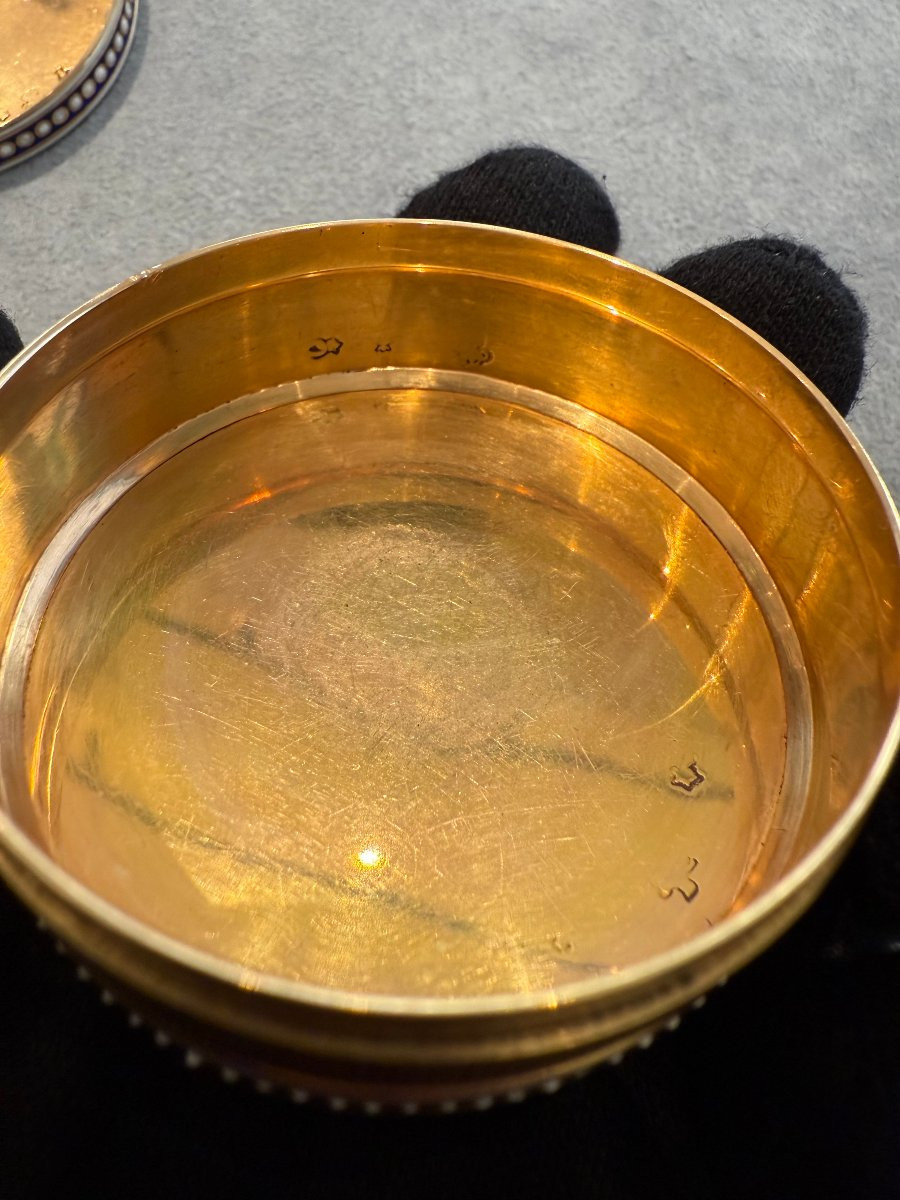 Gold And Enamel Snuffbox, Paris 1774–1777-photo-5