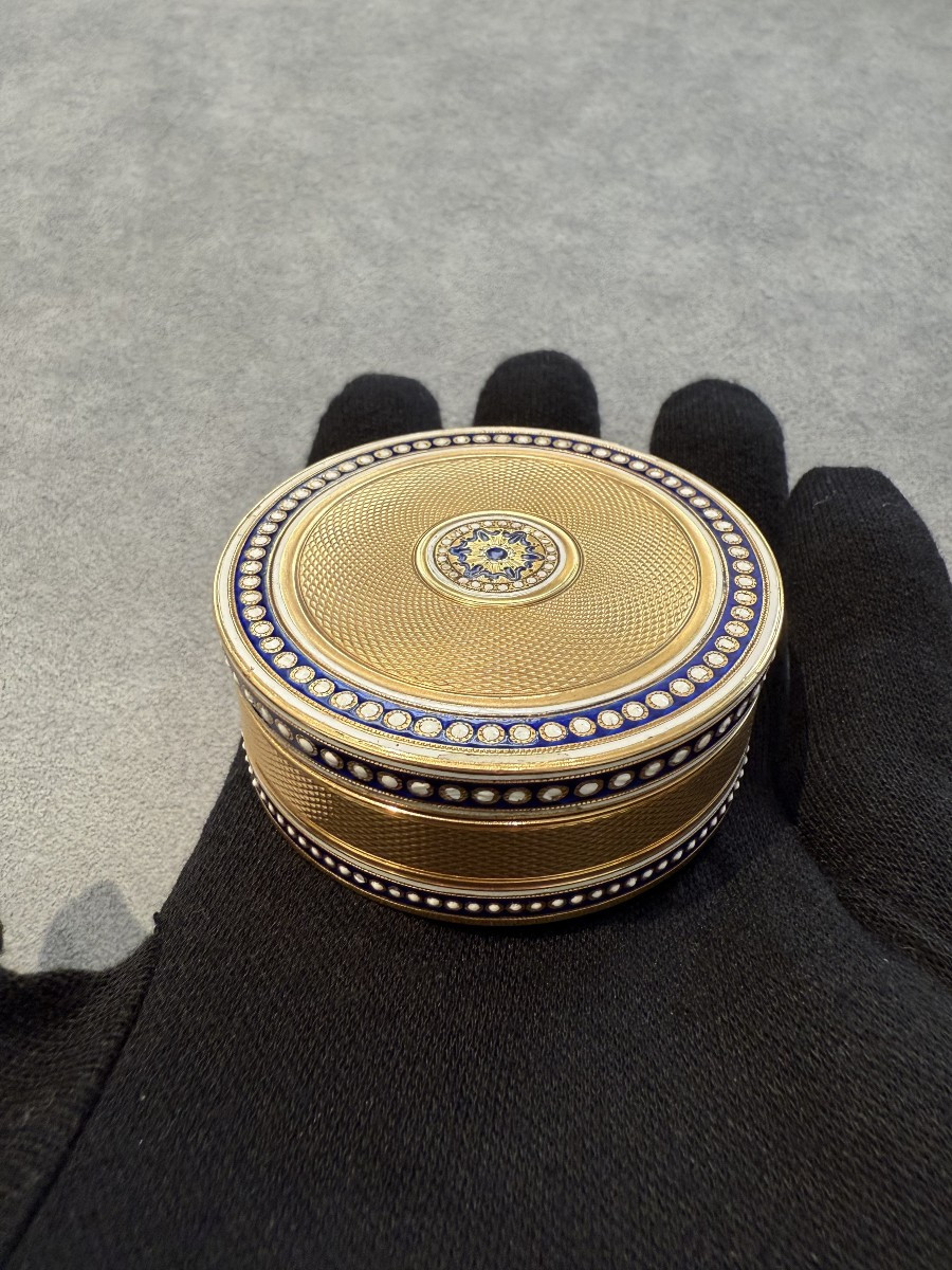 Gold And Enamel Snuffbox, Paris 1774–1777