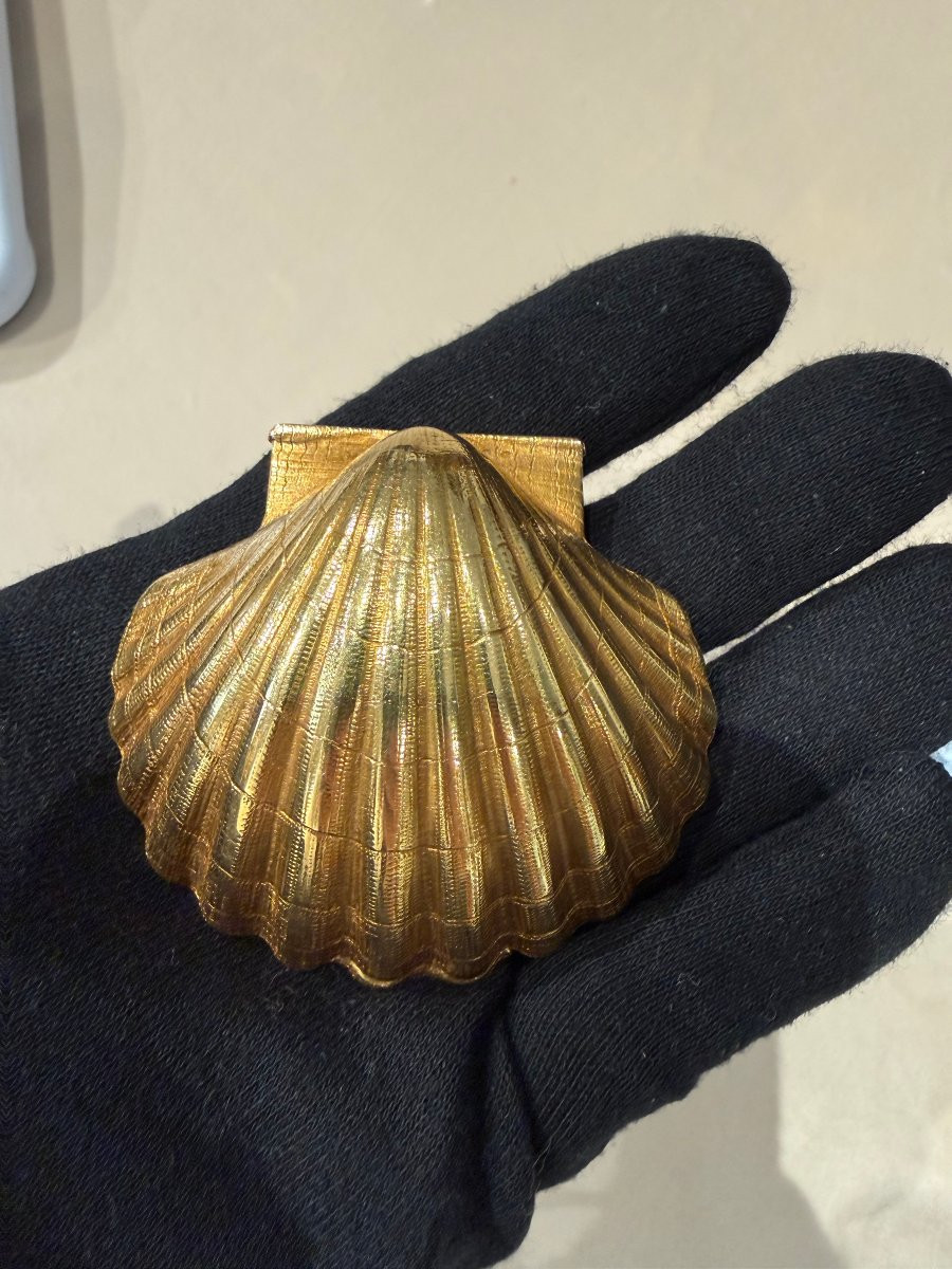 Gold Snuff Box, France, Late 19th Century-photo-2