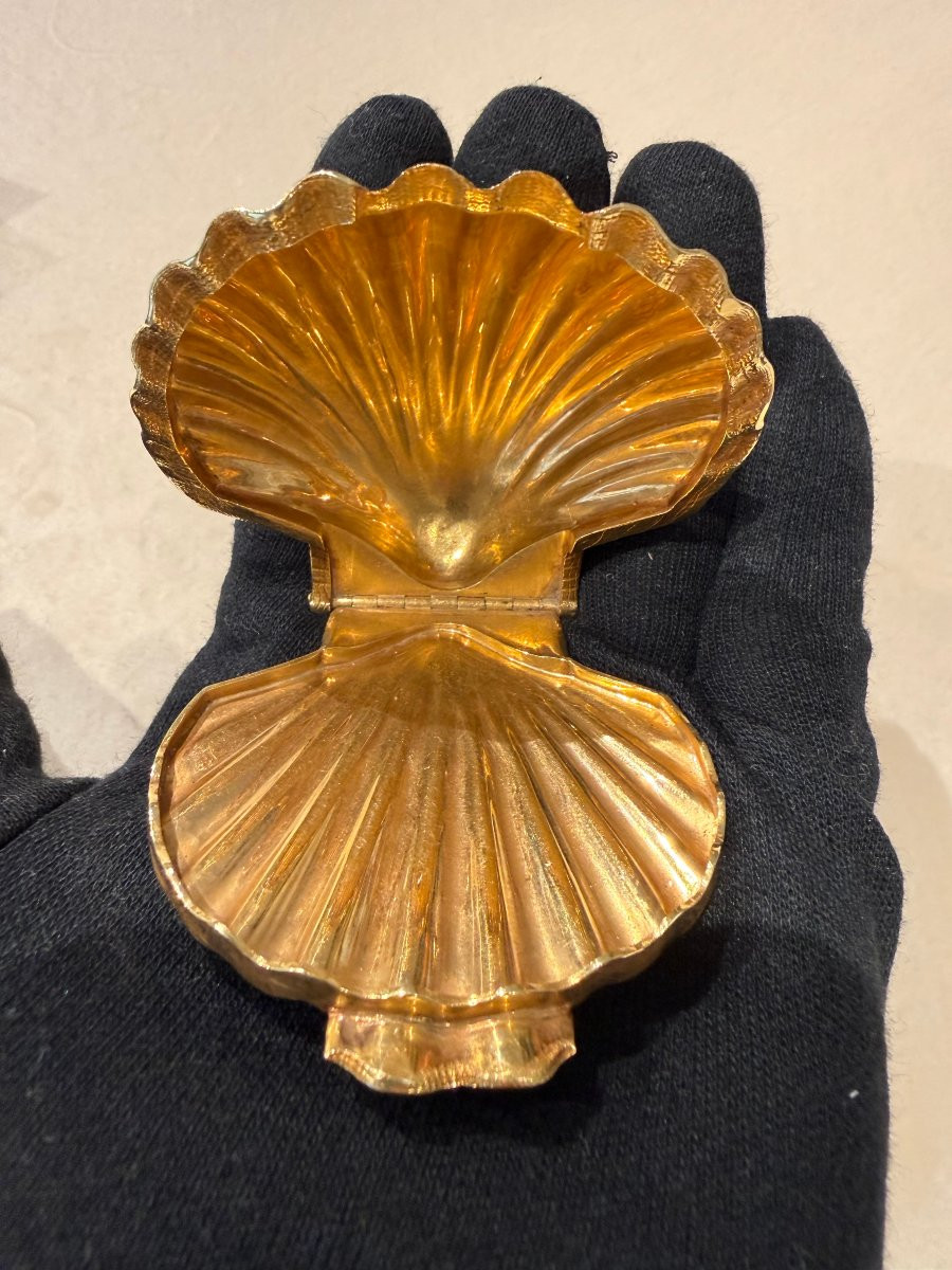 Gold Snuff Box, France, Late 19th Century-photo-3