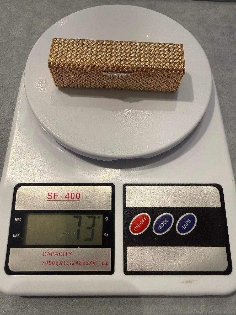 French 18k Gold Snuff Box-photo-6