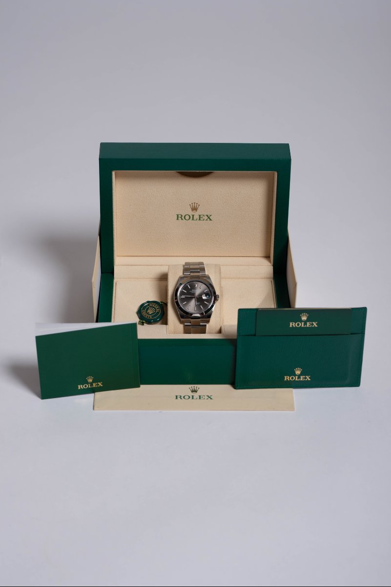 Rolex Oyster Perpetual Datejust 41 Ref. 126300 – Complete Set – Never Worn (2022)-photo-3
