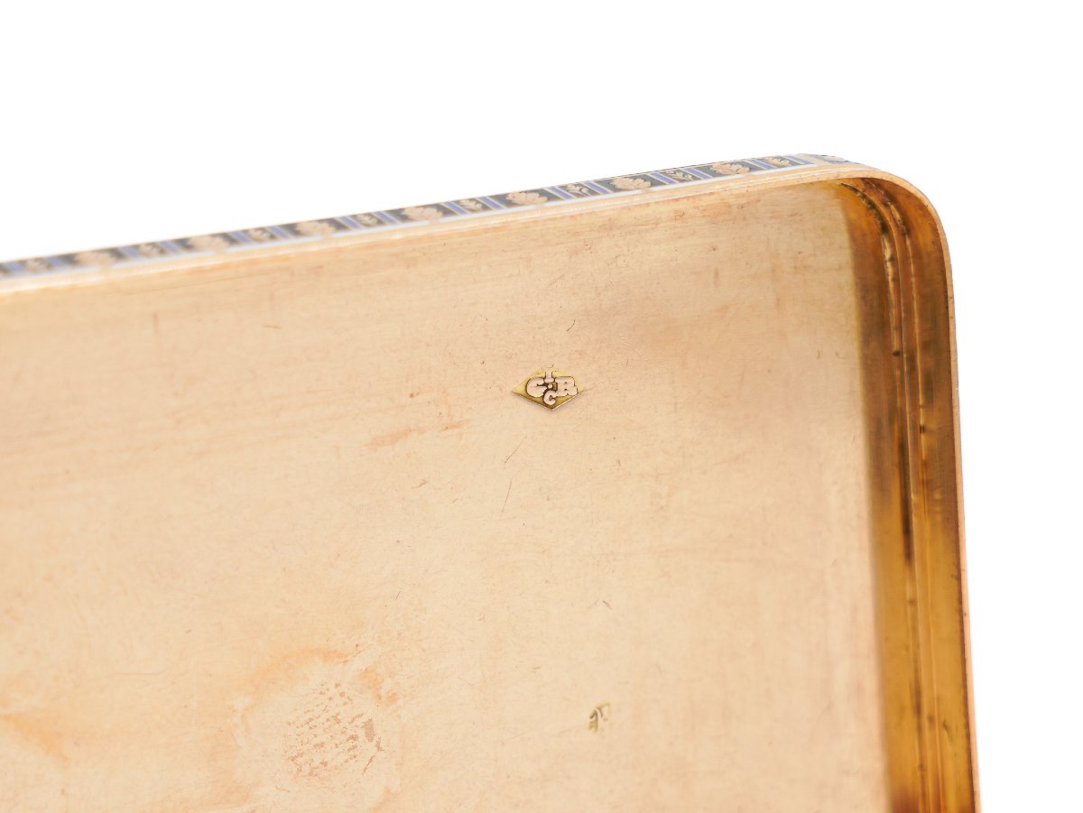 Snuffbox In Gold And Polychrome Enamel, Jean George Rémond & Compagnie, Geneva, 1804–1811-photo-1