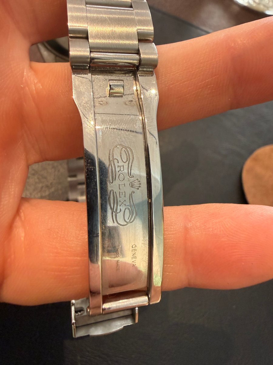 Rolex Oyster Perpetual 34 – Cadran Bleu 3-6-9-photo-4