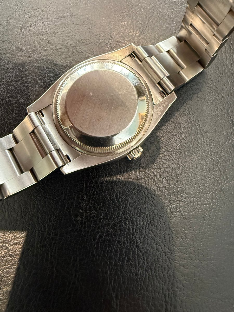 Rolex Oyster Perpetual 34 – Cadran Bleu 3-6-9-photo-5