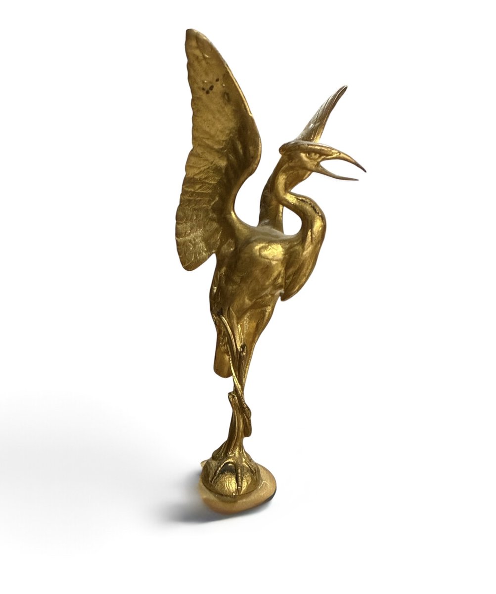Importante paire de vases-candélabres en bronze signés Ferdinand Barbedienne et Henry Cahieux-photo-1