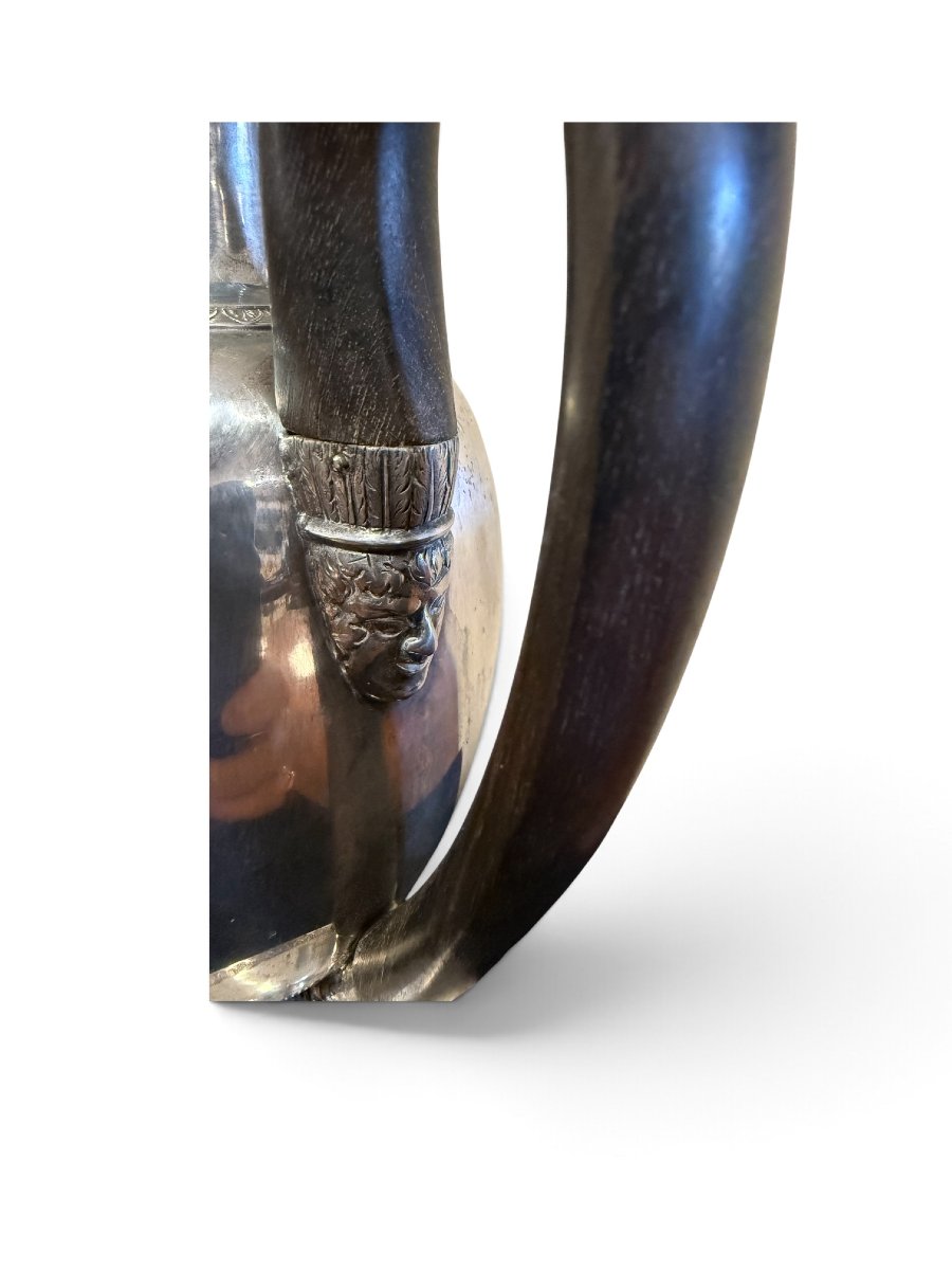 Cafetière en argent par Emanuele Caber – Milan, vers 1820-photo-1