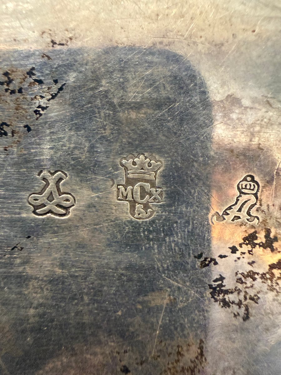 Embossed And Chiseled Silver Box – Hanau, Late 19th / Early 20th Century-photo-5