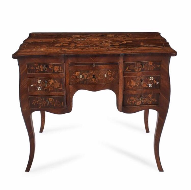 Office Netherlands XIXth Century Walnut 86cm X 48cm X 76cm