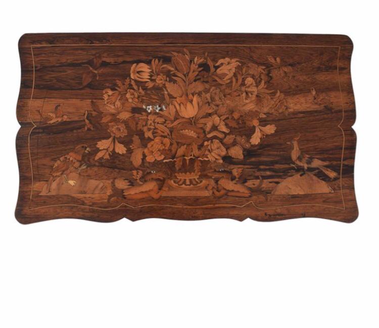 Office Netherlands XIXth Century Walnut 86cm X 48cm X 76cm-photo-2