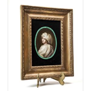Micromosaic Depicting Beatrice Cenci, 19th Century