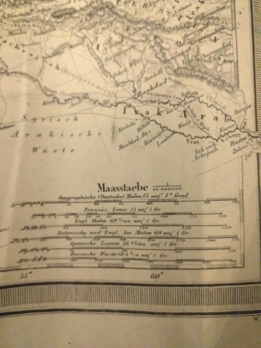 Old Map Europe Weimar Geographische Institut 1857-photo-2