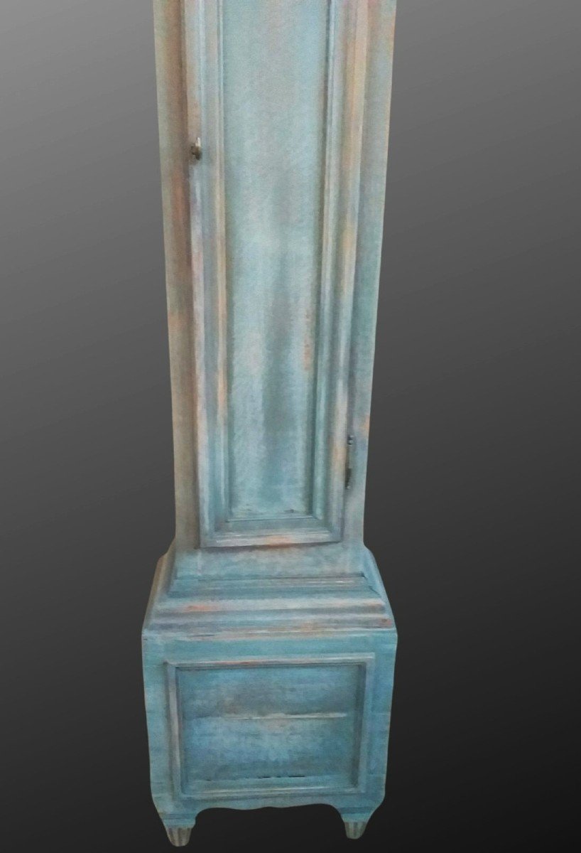 Comtoise Clock On Patinated Oak Stand 1900-photo-2