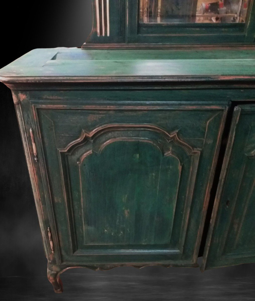 Louis XV Commode Dresser 18th Century 2 Doors-photo-1