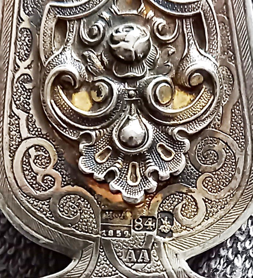 Russe En Argent Par Andrey Aleksandrov 1859-1916-photo-2