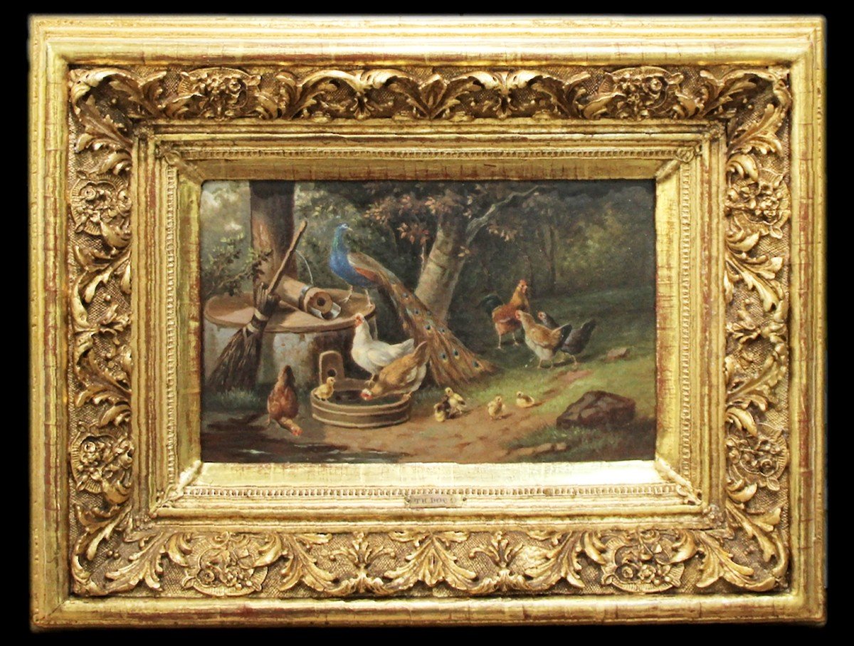 Painter Th. Doczi Early Of 20th Century