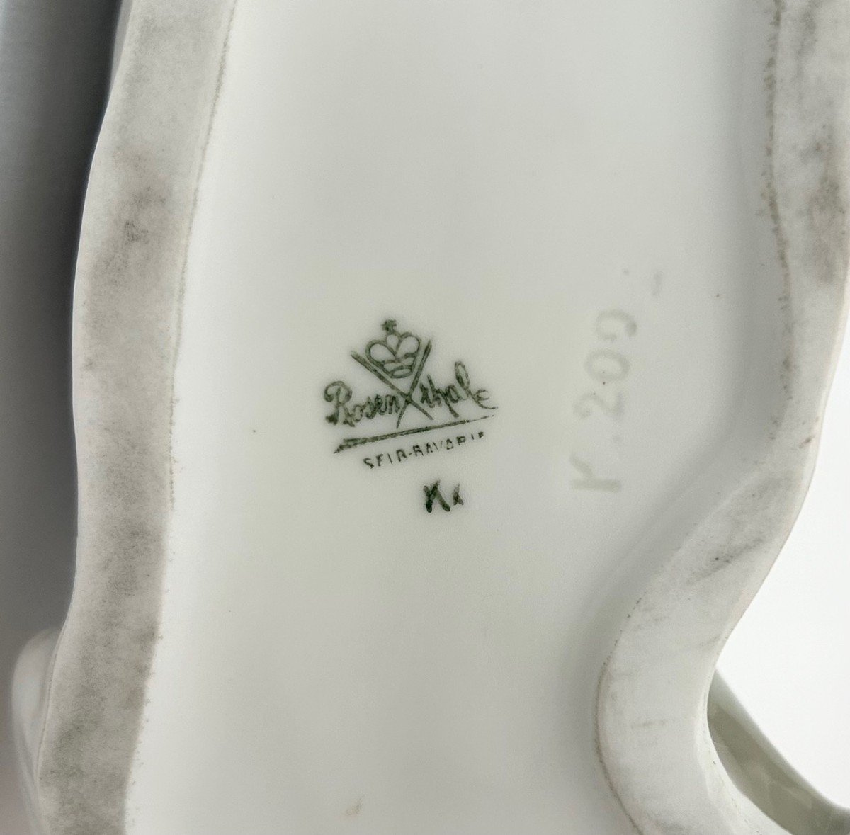 Lévrier Russe En Porcelaine Rosenthal-photo-2