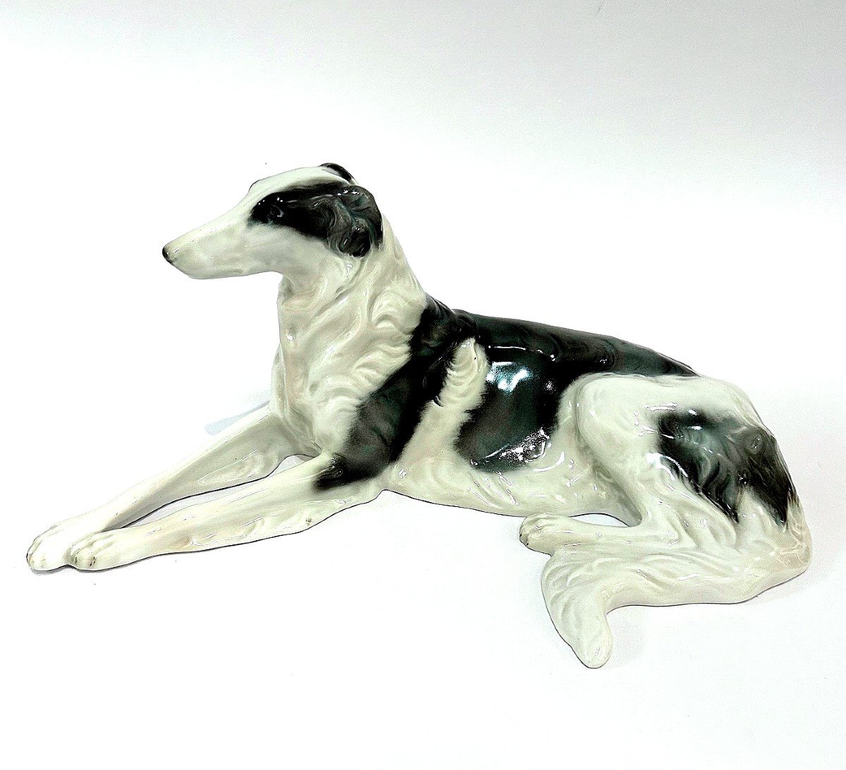 Lévrier Russe En Porcelaine Rosenthal