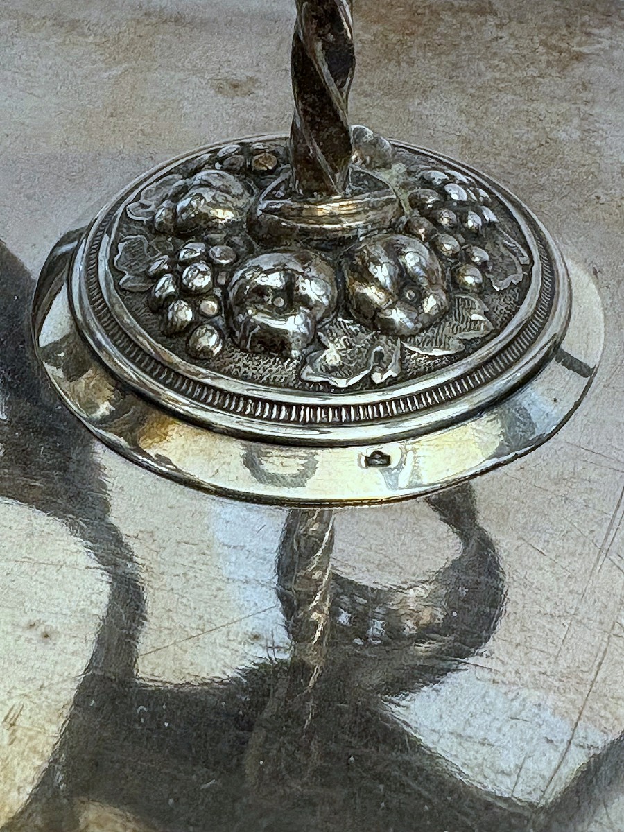 Ménagerie d'huile et de vinaigre Silver Empire Ag 950/1000-photo-3