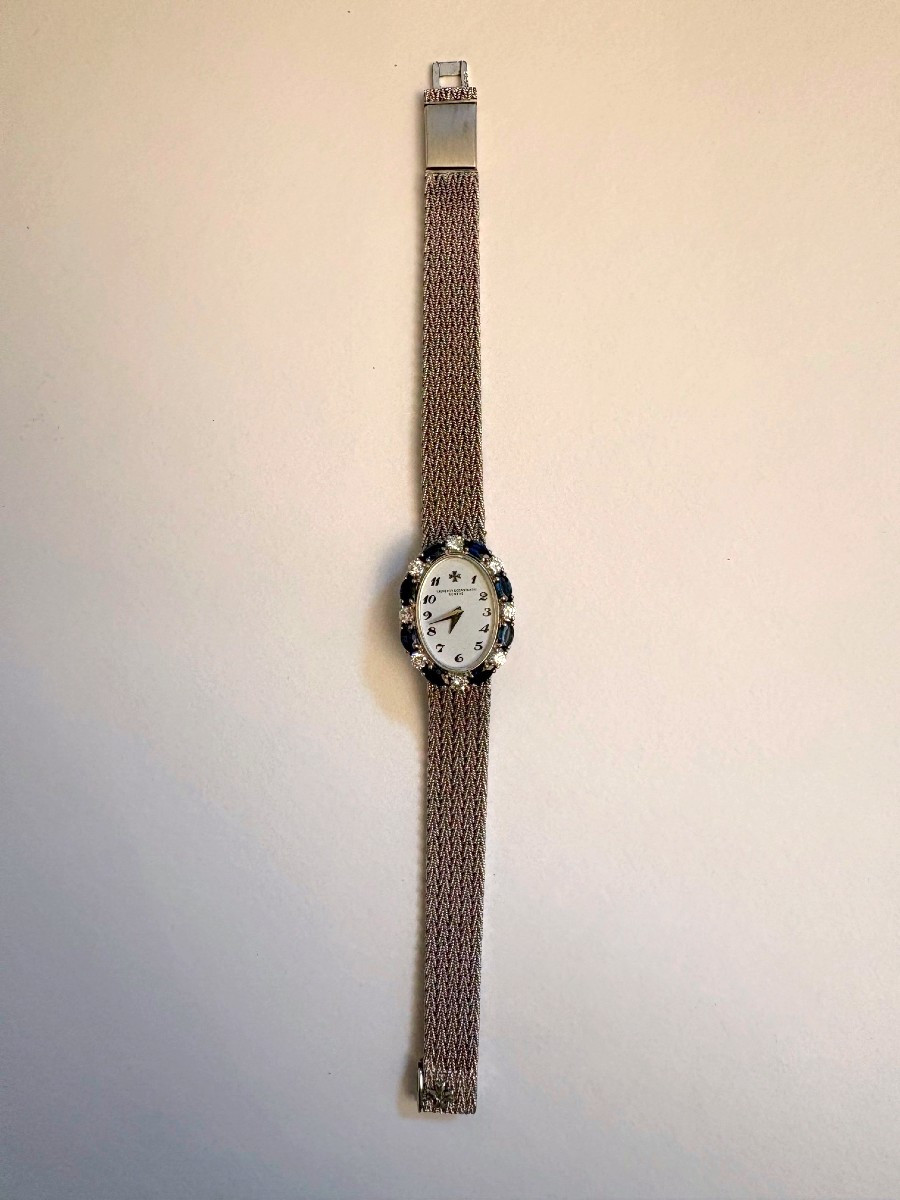 Montre-Bracelet Suisse Vacheron Constantin en or Blanc 18 Carats-photo-3
