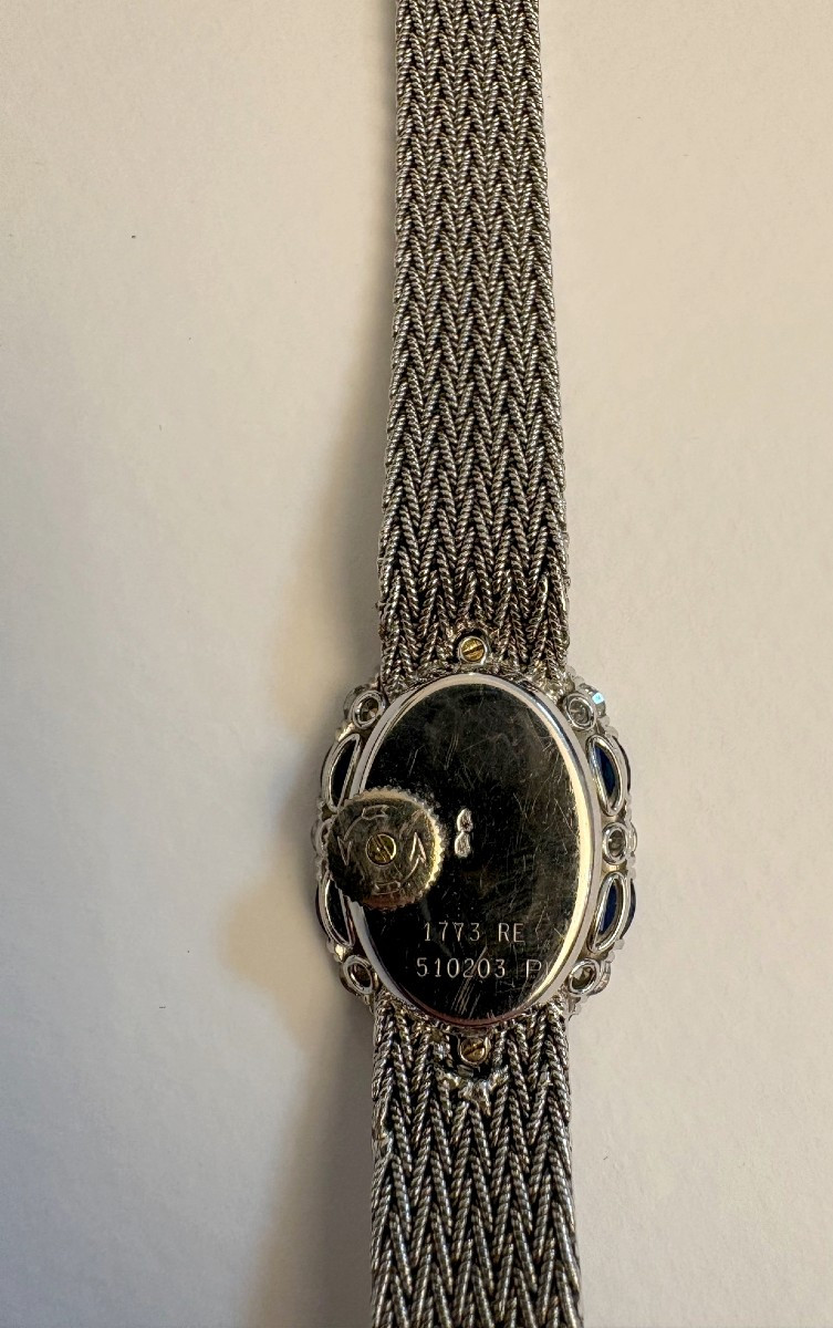 Montre-Bracelet Suisse Vacheron Constantin en or Blanc 18 Carats-photo-1