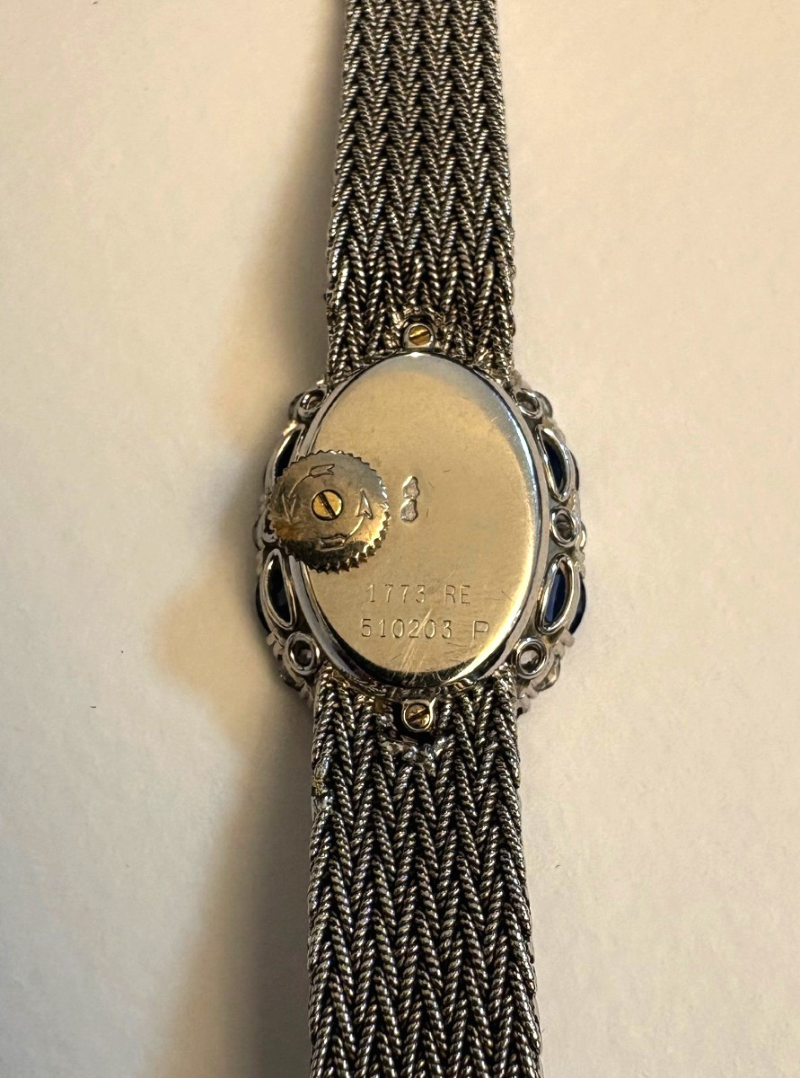 Montre-Bracelet Suisse Vacheron Constantin en or Blanc 18 Carats-photo-2