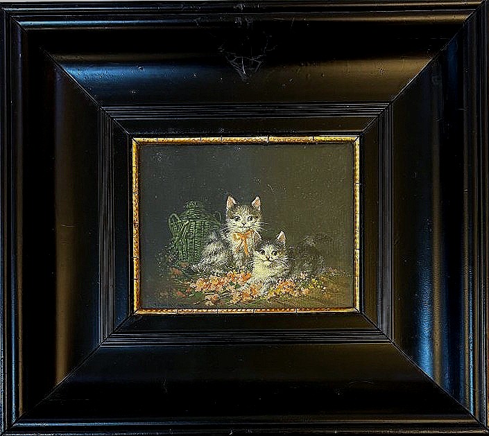 C. Wallnor, Fn du XIXe Siècle – « Chats »