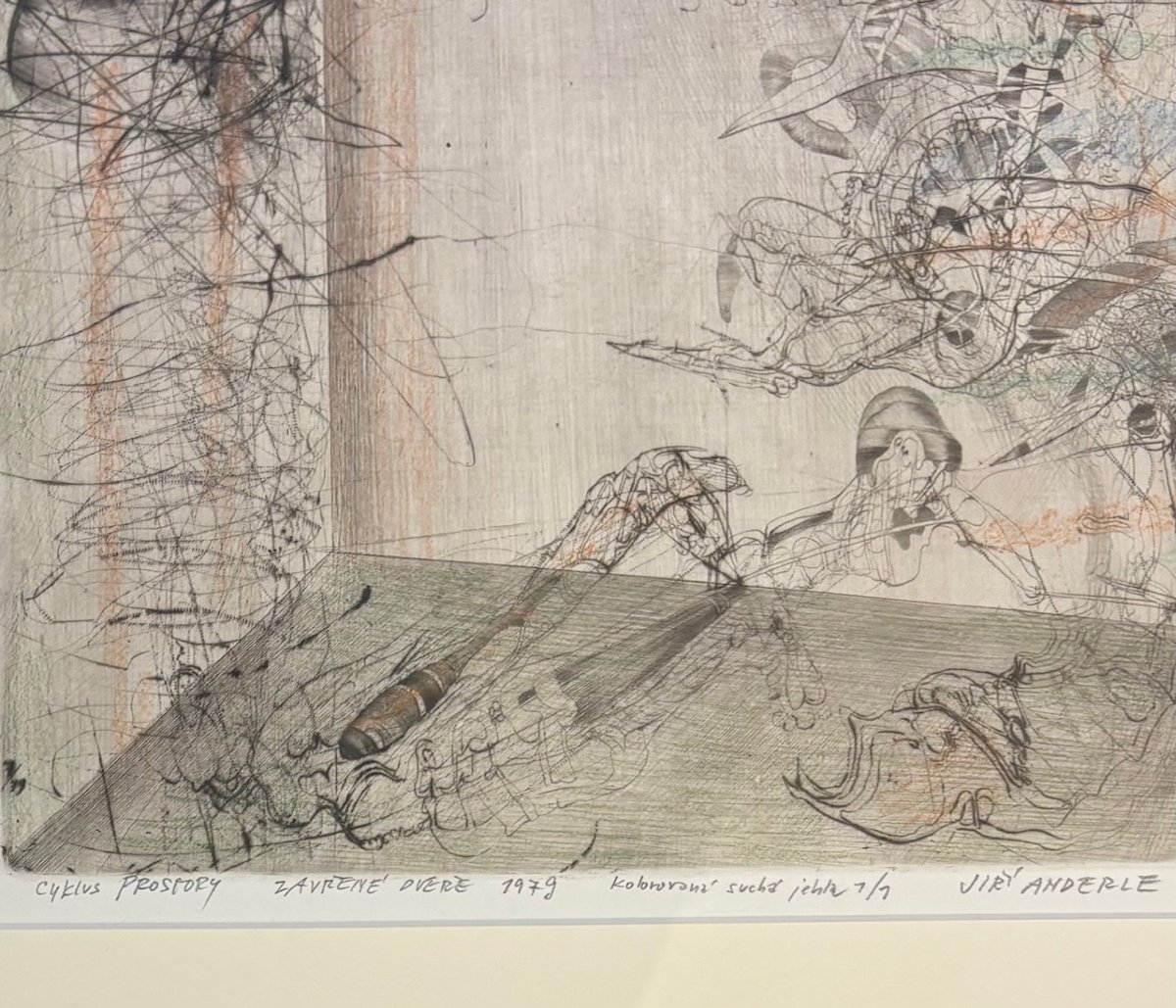 Czech Painter Jiří Anderle, Born In 1936-photo-3