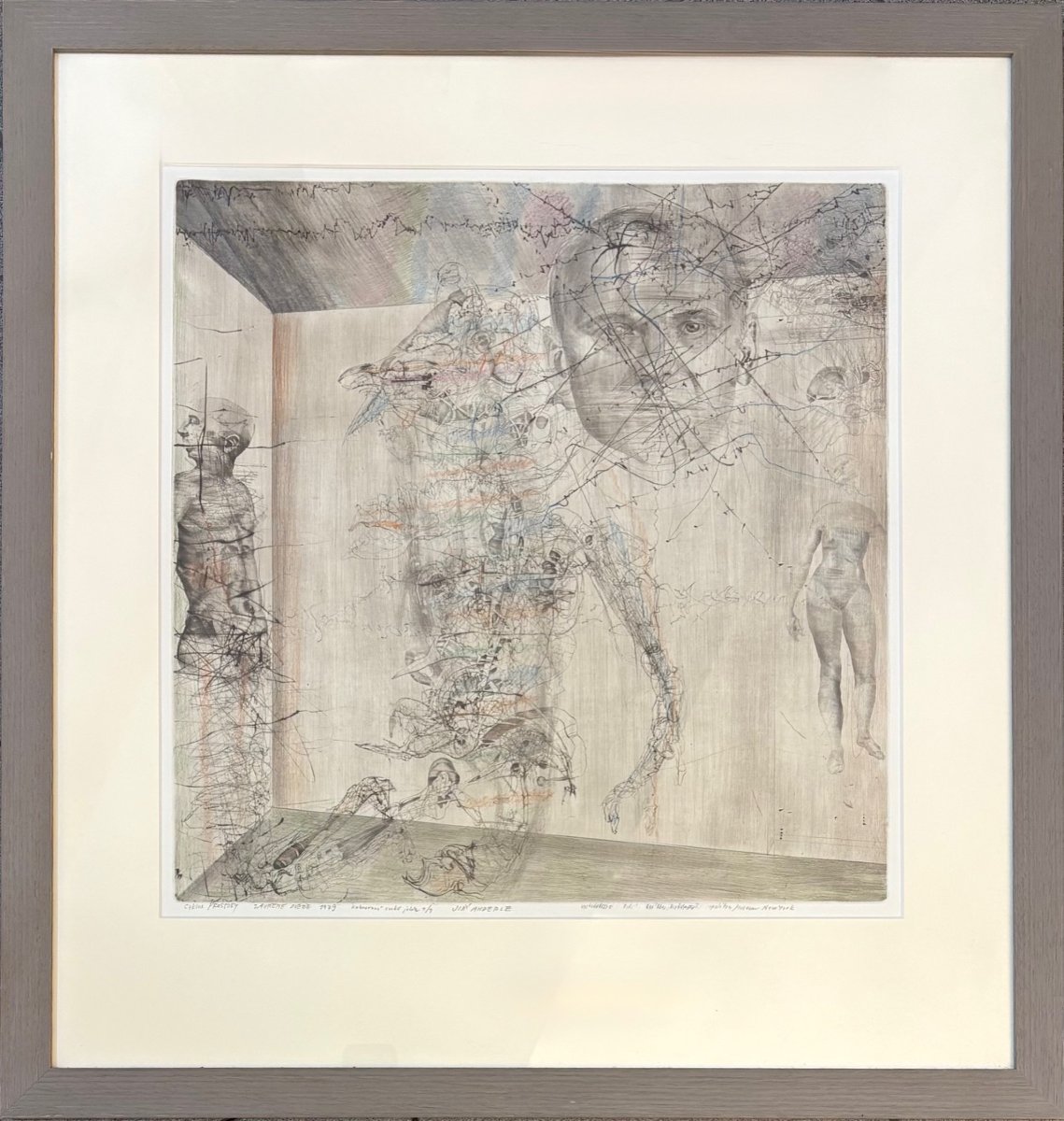 Czech Painter Jiří Anderle, Born In 1936