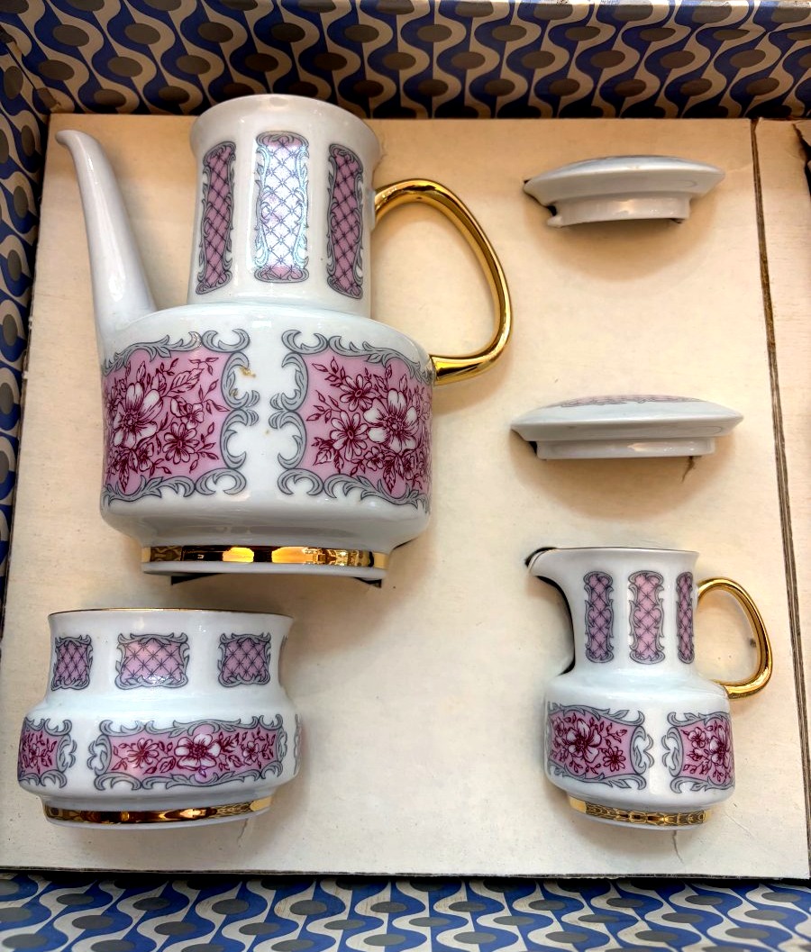 Pirkenhammer Czech Porcelain "lada Porcelain Set"-photo-3
