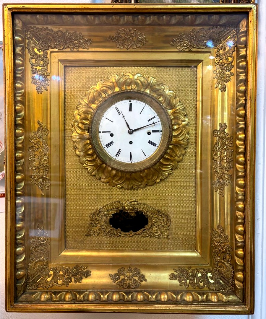 Pendule Tableau  Seconde Moitié Du XIXe Siècle