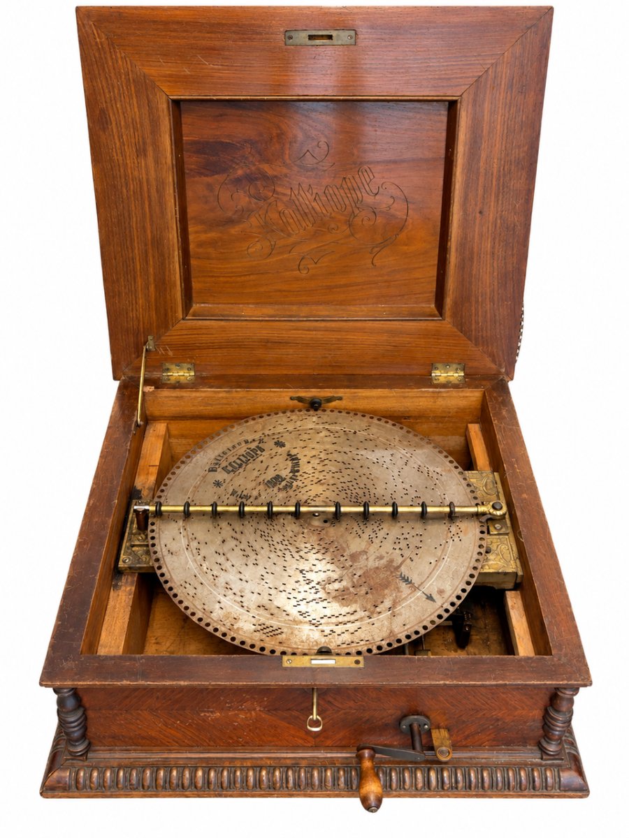 Antique Kalliope Mechanical Disc Machine