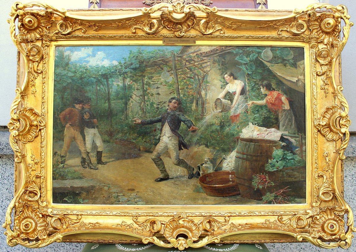 César Álvarez Dumont (1866-1945) Pintor Español