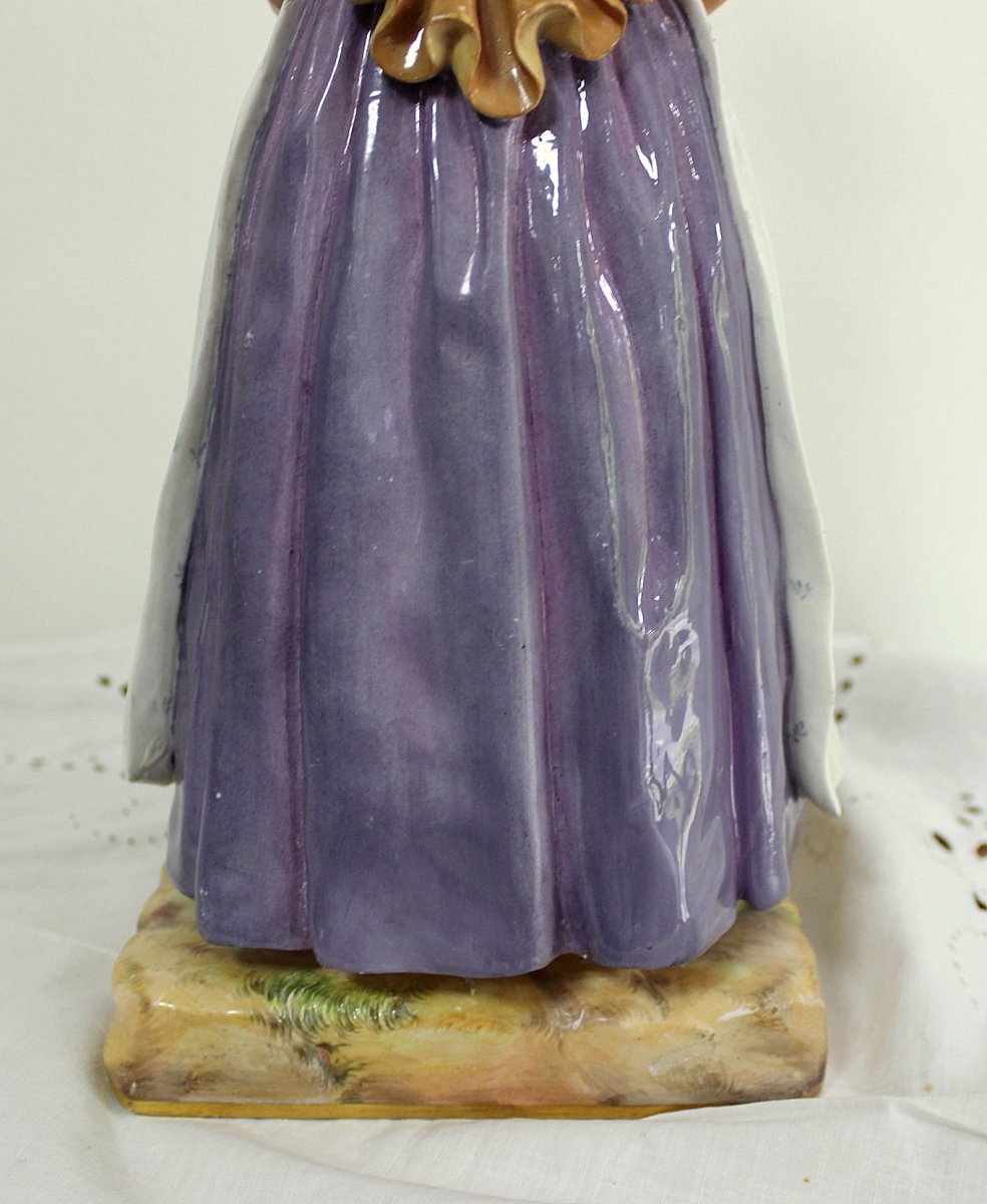 Meissen Rare Figurine En Porcelaine-photo-2