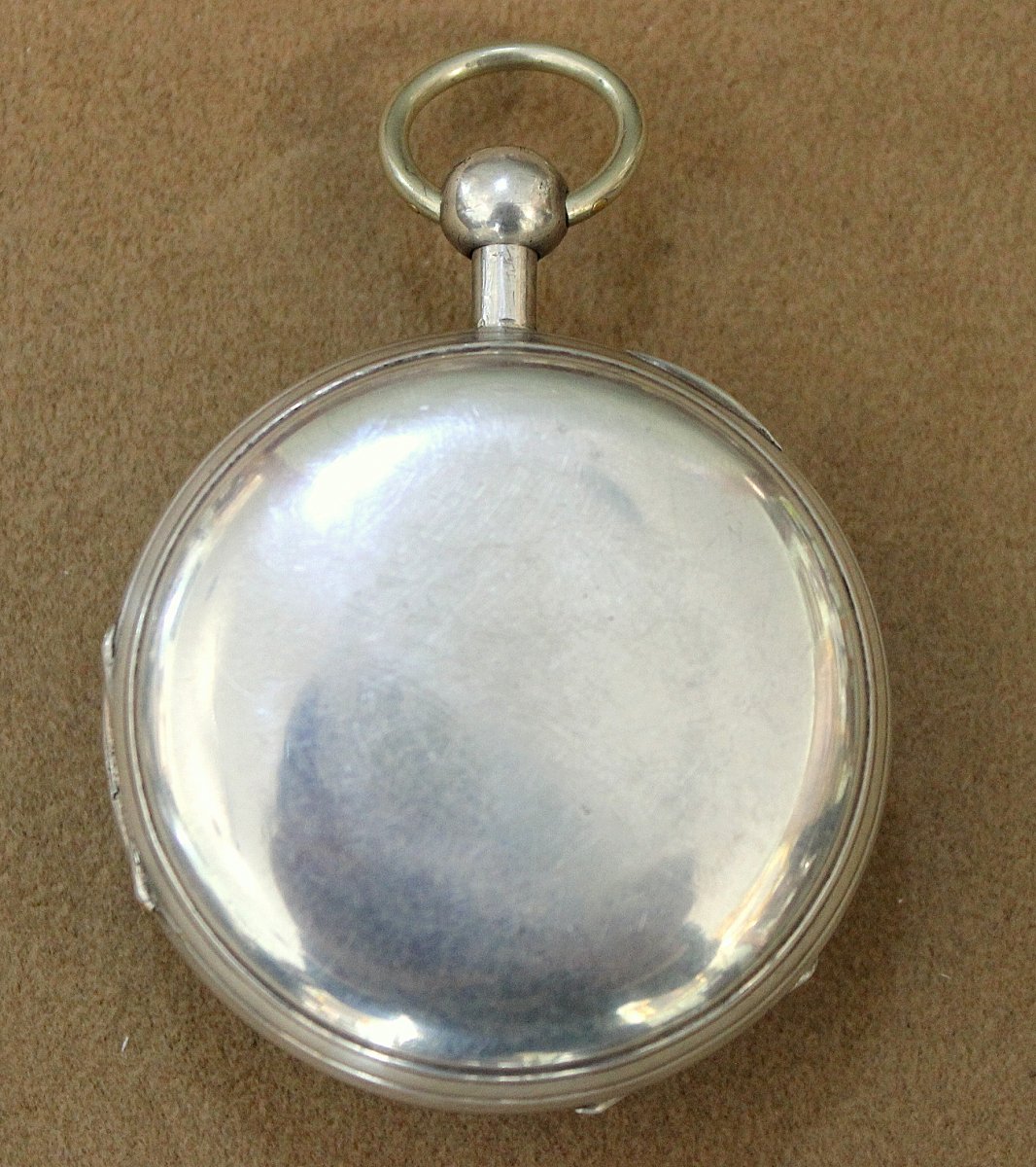 Rare Antique French Automatic Watch Repeater Mens Pocket Watch Circa 1820 Diamètre: 5 Cm-photo-3