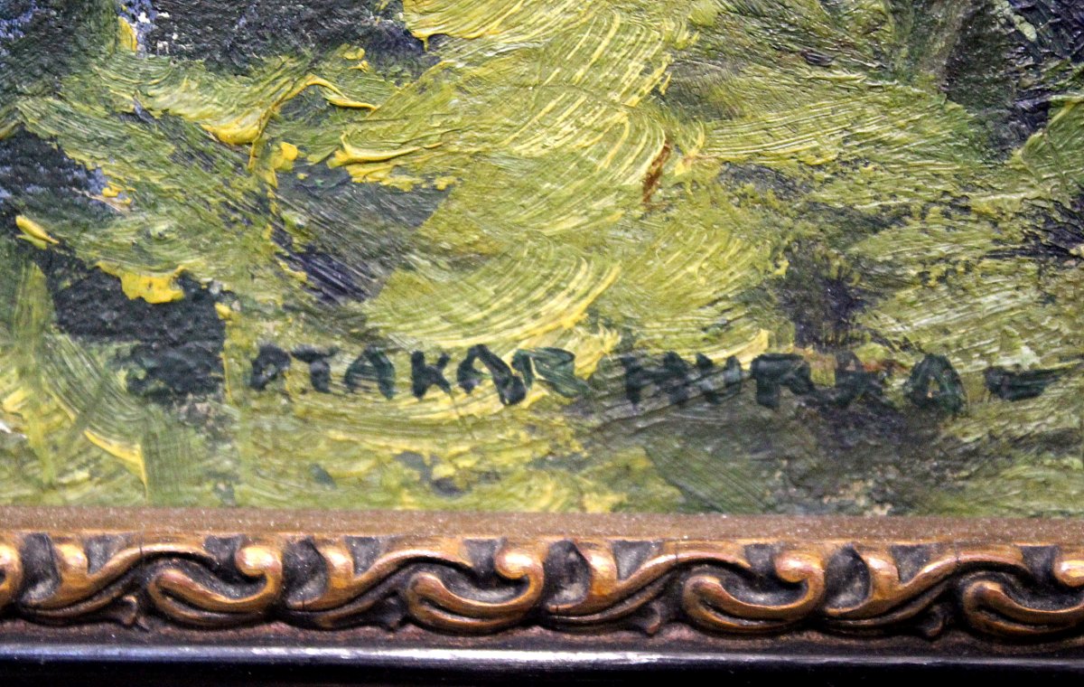 Otakar Hůrka( 1899 -1966 Prague) Czech Painter -photo-4