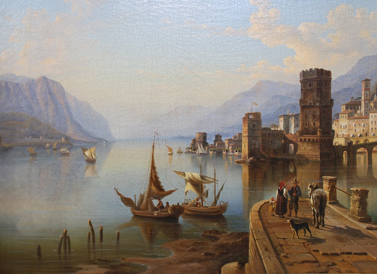 Proantic Heinrich Karl Jäckel( Jaeckel )(1842 1876) Peintre Allema Proantic Heinrich Karl Jäckel( Jaeckel )(1842 1876) Peintre Allema
