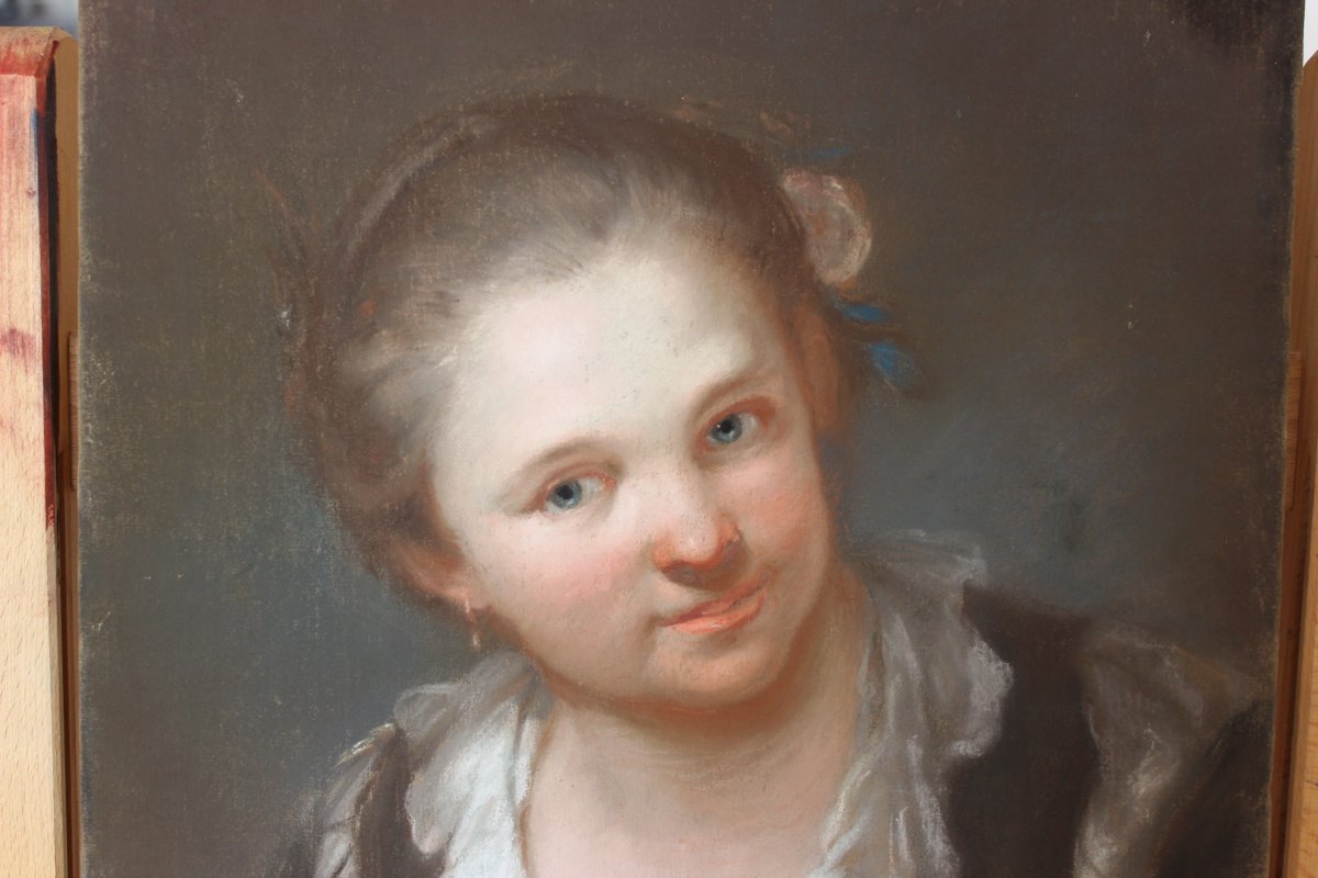 Gustaf Lundberg ( 17 August 1695 - 18 March 1786) Suédois Rococo Pastelliste Et Portraitiste.-photo-3
