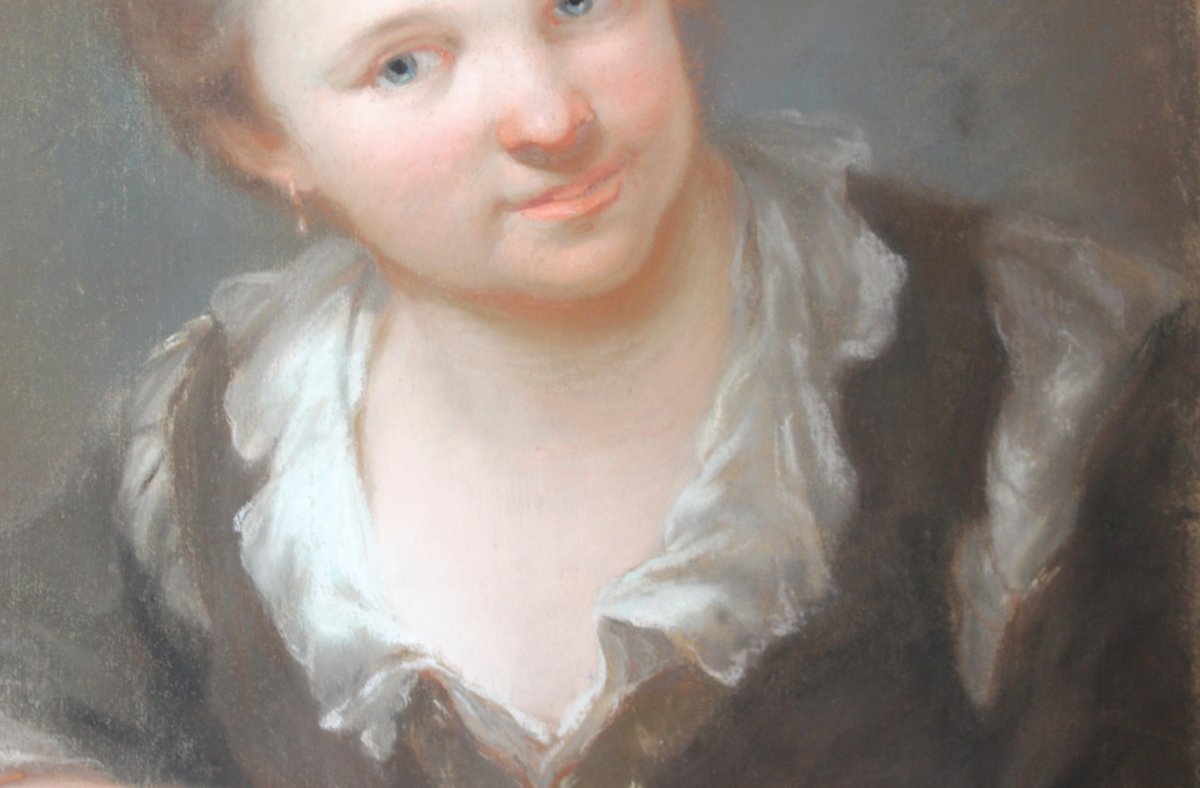 Gustaf Lundberg ( 17 August 1695 - 18 March 1786) Suédois Rococo Pastelliste Et Portraitiste.-photo-2