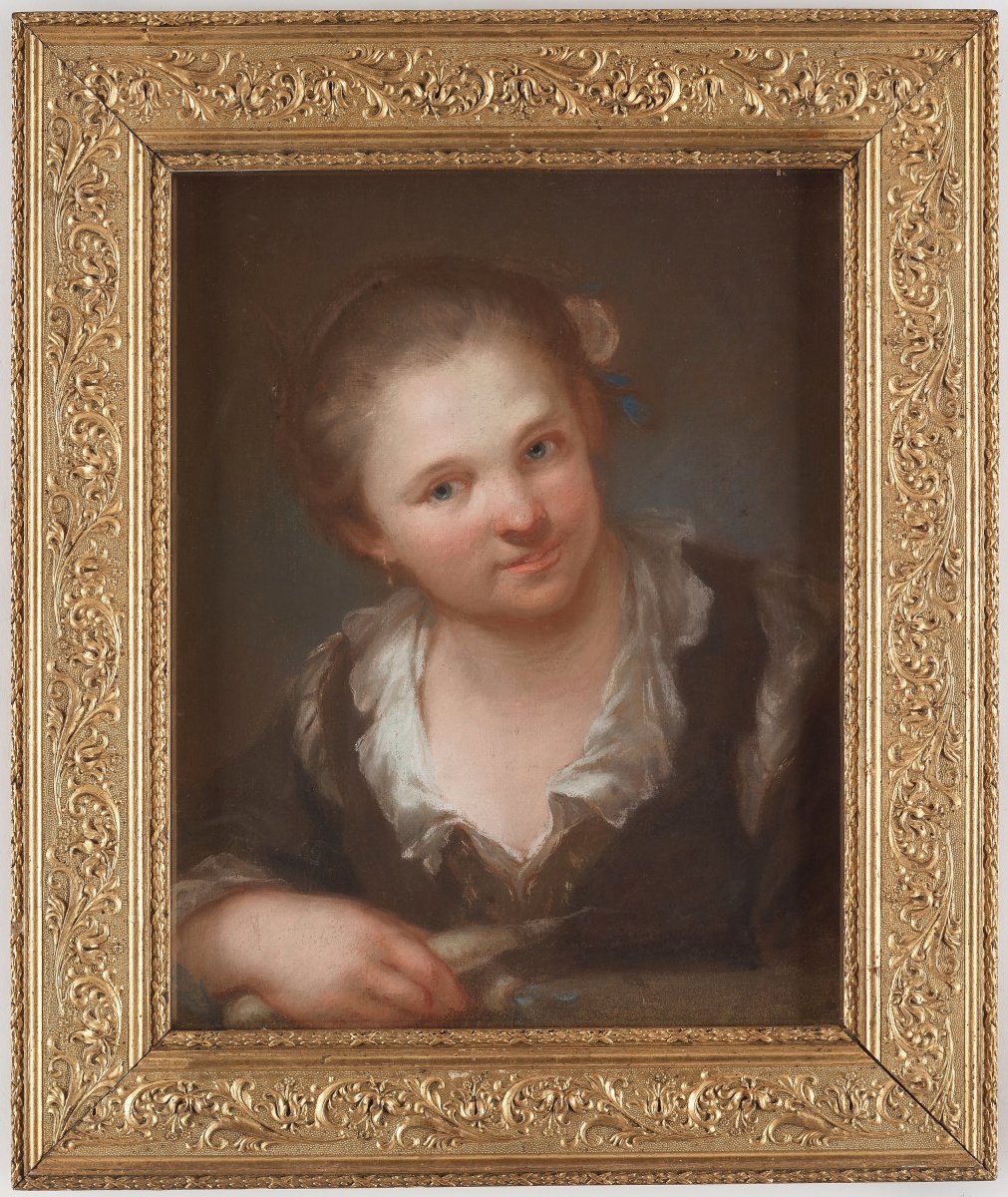 Gustaf Lundberg (17 August 1695 - 18 March 1786) Swedish Rococo Pastellist And Portraitist 