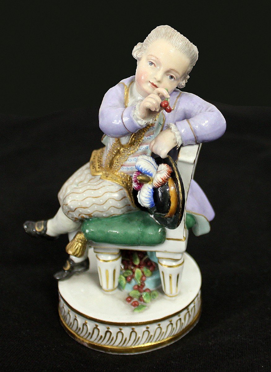 Porcelaine de Meissen"Figure d'un Petit Prince"1764 - 1851