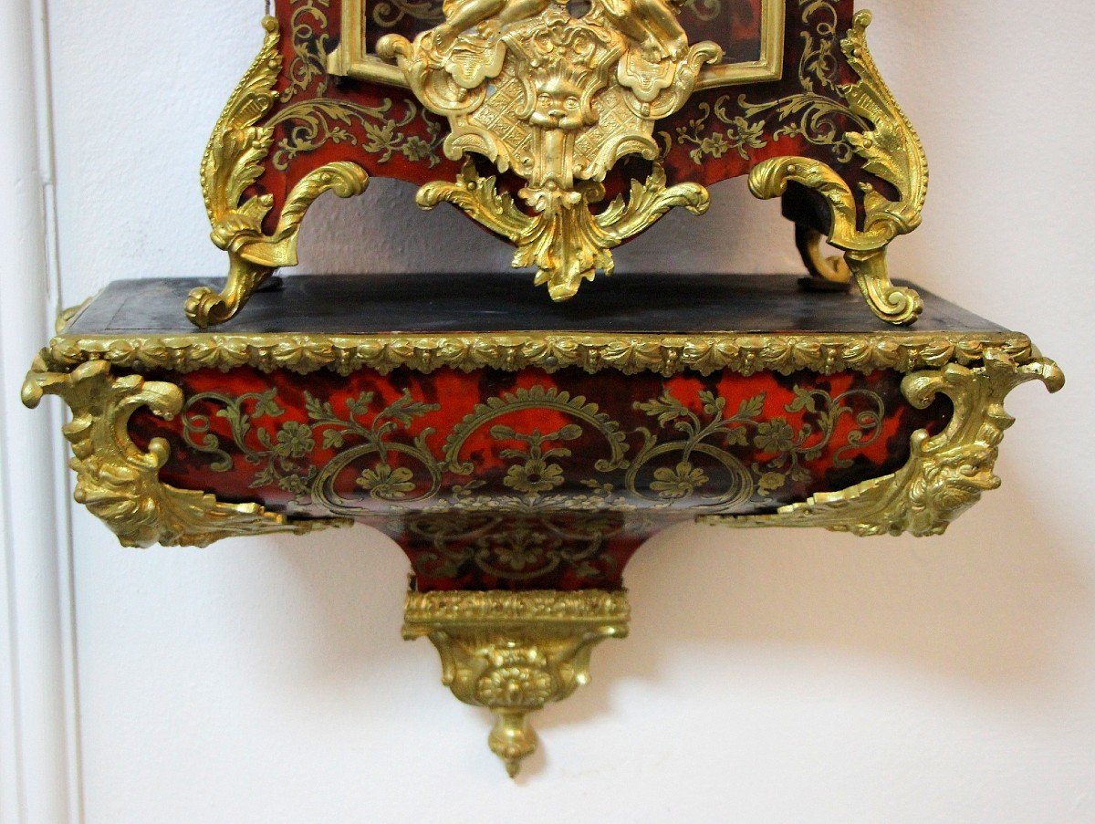  Console Clock - Boulle Technical-photo-6